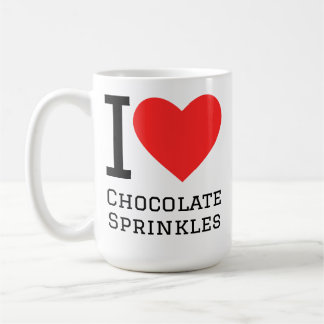 I love chocolate sprinkle コーヒーマグカップ