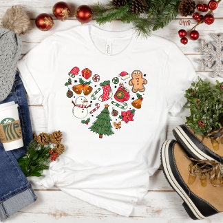 I Love Christmas:フェスティバル Tシャツ