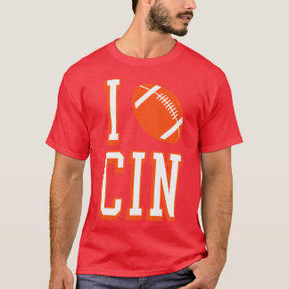 I Love CIN Black Tシャツ