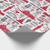 I Love Cincinnati 20oz Ceramic Mug ラッピングペーパー (角)