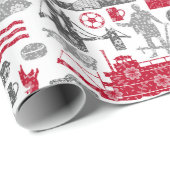 I Love Cincinnati 20oz Ceramic Mug ラッピングペーパー (ロールコーナー)