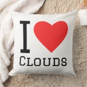 I love clouds クッション (ブランケット)