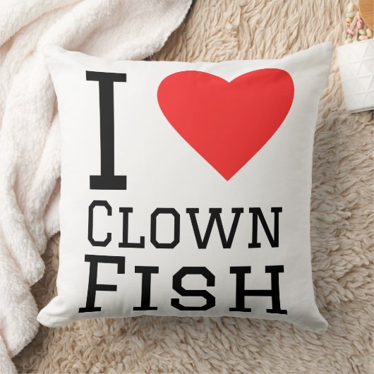 I love clown fish クッション (ブランケット)