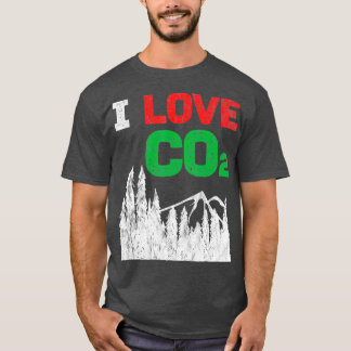 I Love CO2 Diesel気候変動ギフトおもしろい Tシャツ