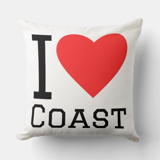 I love coast クッション (正面)