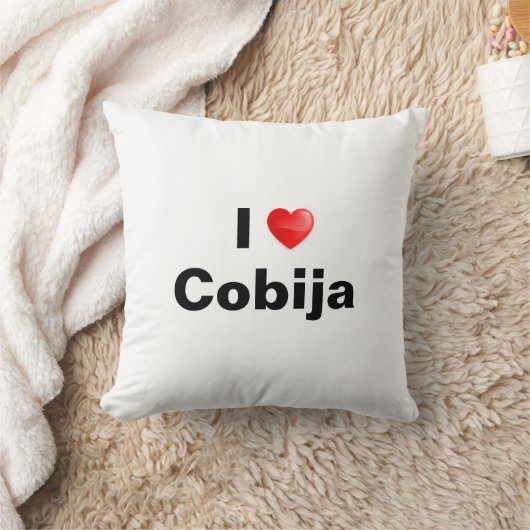 I love Cobija クッション (ブランケット)