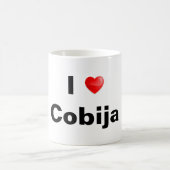 I love Cobija コーヒーマグカップ (中央)