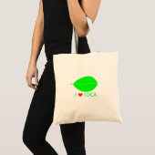 I LOVE COCA tote bag  トートバッグ (正面(商品))