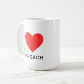 I love cockroach コーヒーマグカップ (正面左)