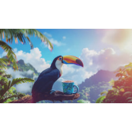 I LOVE COCOA - オオハシ トートバッグ