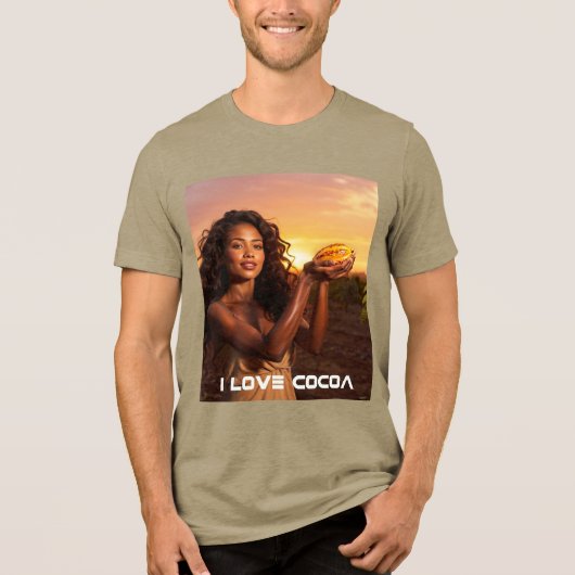 I LOVE COCOA トライブレンドＴシャツ (正面)