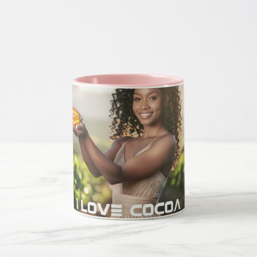 I LOVE COCOA マグカップ (中央)