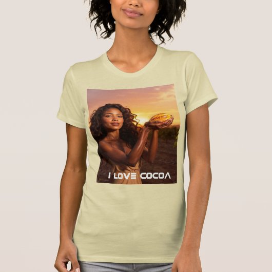I LOVE COCOA Tシャツ (正面)