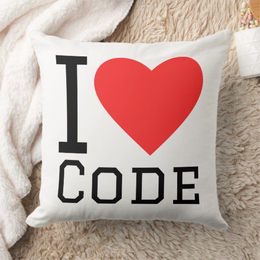 I love code クッション (ブランケット)
