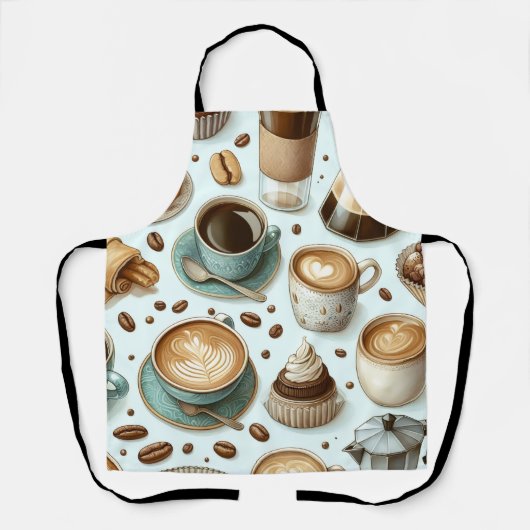 I Love Coffee エプロン (正面)