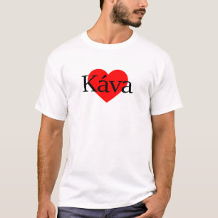 I Love Coffee – カバ Tシャツ