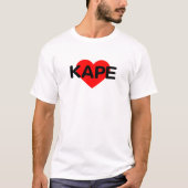 I Love Coffee – ケープフィリピン Tシャツ (正面)