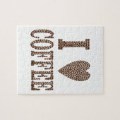 I Love Coffee ジグソーパズル (横)