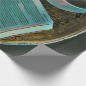 I love coffee and books ラッピングペーパー (角)