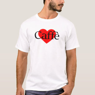 I Love Coffee - Caffe Italia Tシャツ