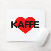 I Love Coffee - Kaffe マウスパッド (マウス)