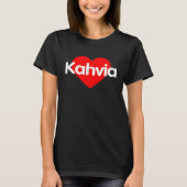 I Love Coffee - Kahvia Tシャツ (正面)
