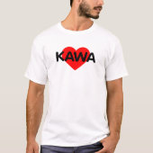 I Love Coffee - Kawa Poland Tシャツ (正面)