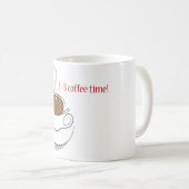 I love coffee time! コーヒーマグカップ (正面右)