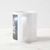 I Love College Football Mug  ジャンボコーヒーマグカップ (裏面)