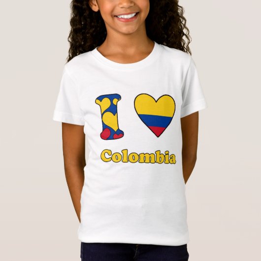 I love Colombia Tシャツ (正面)