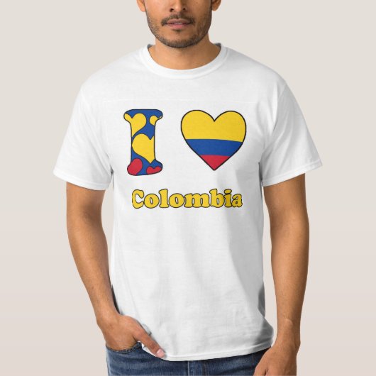 I love Colombia Tシャツ (正面)
