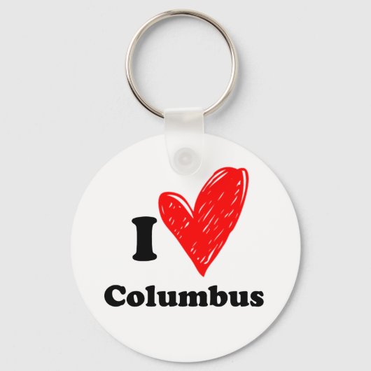 I love Columbus キーホルダー (正面)