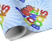 I Love Comic Books ラッピングペーパー (ロールコーナー)