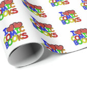 I Love Comic Books ラッピングペーパー (ロールコーナー)