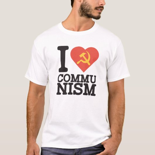 I Love Communism Tシャツ (正面)