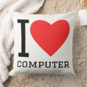 I love computer クッション (ブランケット)