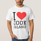 I love cook island tシャツ (正面)