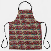 I love cooking with you printed apron エプロン (正面)