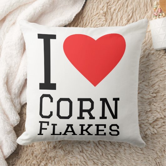 I love corn flakes クッション (ブランケット)