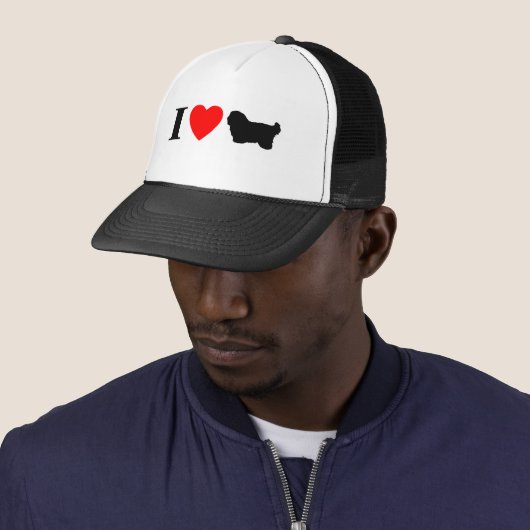 I Love Cotons de Tulear Hat キャップ (インサイチュ)