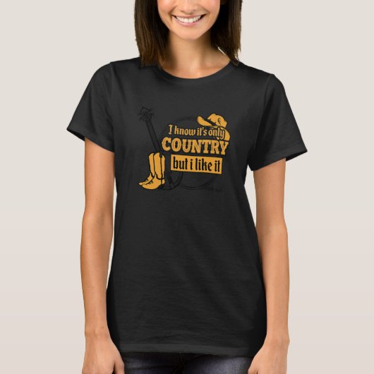 I Love Country Music 1 Tシャツ (正面)