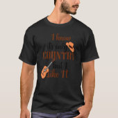 I Love Country Music Tシャツ (正面)