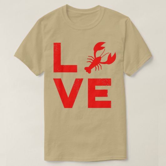 I Love Crawfish Funny Louisiana Crawfish Party   R Tシャツ (デザイン正面)