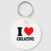I Love Creatine  キーホルダー (正面)