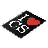 I ❤️ Love CS – カスタマーサービスノートブック ノートブック (左側)