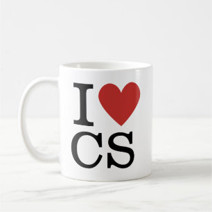 I ❤️ Love CS – カスタマーサービス部門 – MAG コーヒーマグカップ