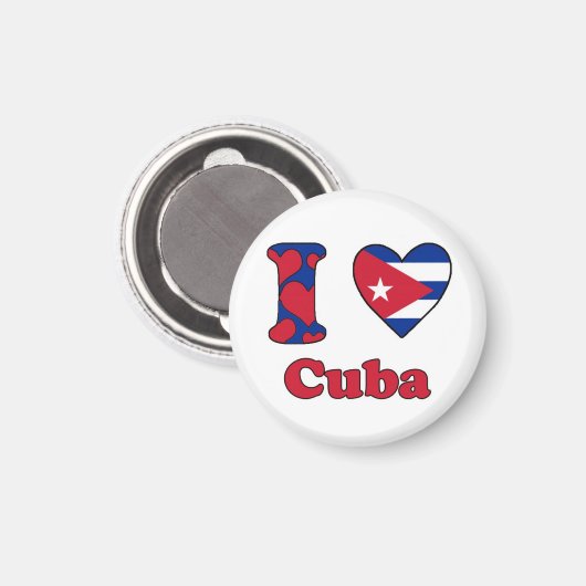I love Cuba マグネット (正面/裏面)