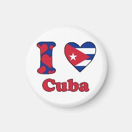 I love Cuba マグネット