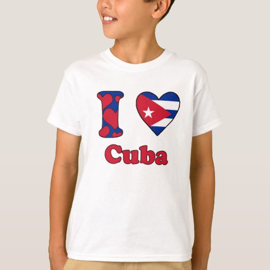 I love Cuba Tシャツ (正面)