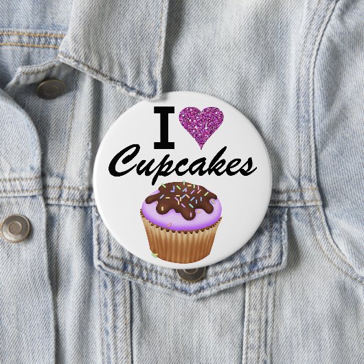 I Love Cupcakes - SRF 缶バッジ (インサイチュ)
